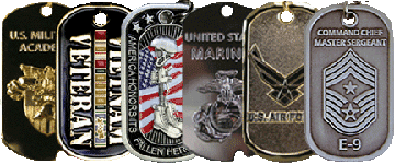 Dog Tags for the Military and First Responders and More