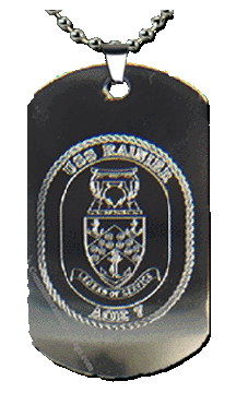 USS Rainier Navy Dog Tag