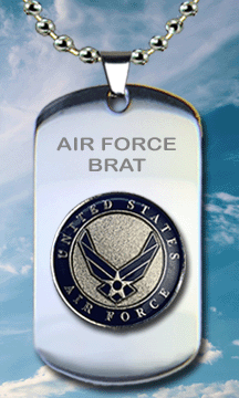 Air Force Stainless Steel Proud Dad