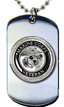 USMC Veteran Dog Tag