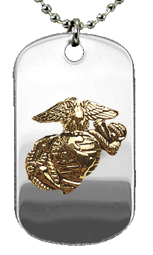 Stainless Steel Marine Dog Tag