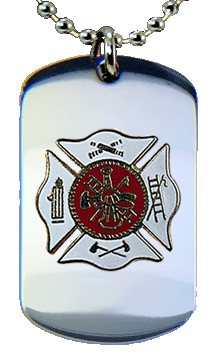 Fire Department Dog Tag