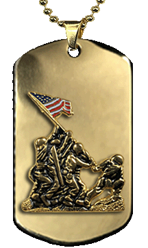 Iwa Jima Dog Tag