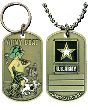 Army Brat Dog Tag
