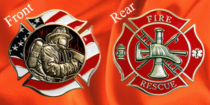 Firefighter Challenge Coin