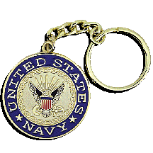 Navy Key Chain