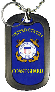 Coast Guard Seal Dog Tag