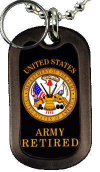 Air Force Proud Dad United States USA Military ID Dog Tag Keychain U.S 