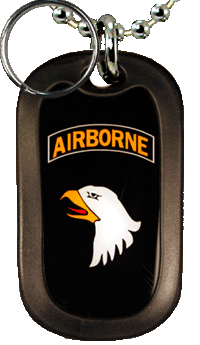 Army Airborne Dog Tag