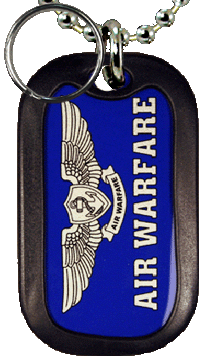 Navy Air Warfare Dog Tag