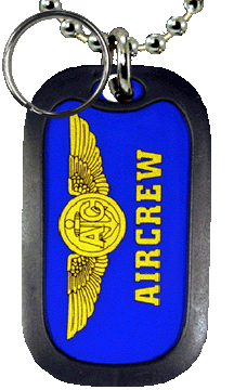 Navy Aircrew Dog Tag