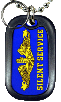 Navy Silent Service Dog Tag