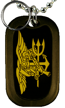 Navy Trident Dog Tag