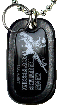 Army Values Dog Tag