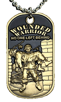 Wounded Warrior Dog Tag