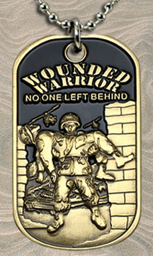 Wounded Warrior Dog Tag