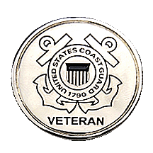 Coast Guard Veteran Pin