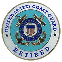 Coast Guard Retired Pin