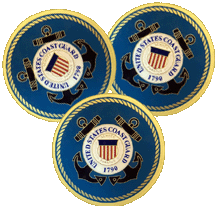 Coast Guard Car Badges
