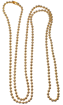 Gold Ball Chain