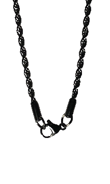 2.0mm Black Rope Chain