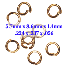 Oval Jump Rings