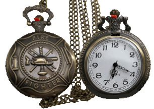 Fire Fighter Pocket Watch