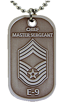 Air Force Chief Master Sergeant E9