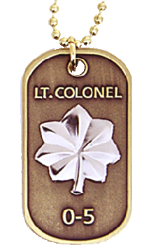 Army Lieutenant Colonel O5