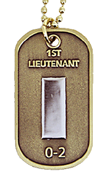 Army First Lieutenant O2