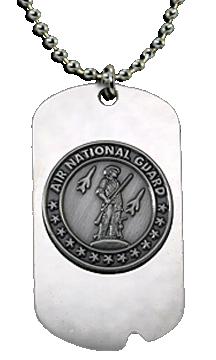 Air National Guard Dog Tag