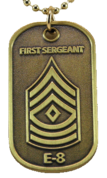 Army First Sergeant E8
