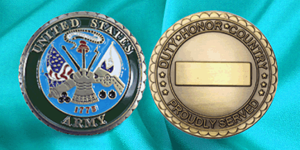 Army Insignia Coin