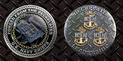 Navy Chiefs Challenge Coin