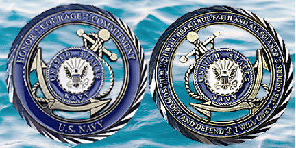 Navy Core Value Coin