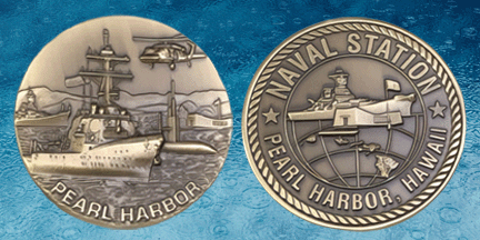 Pearl Habor Challenge Coin