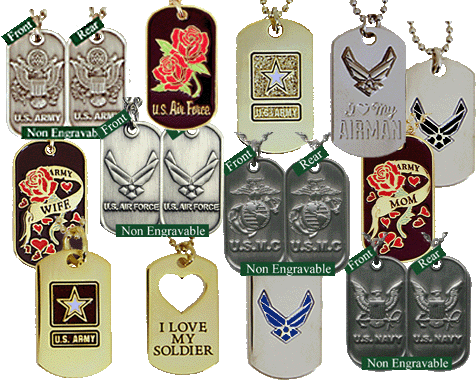 Female Dog Tags