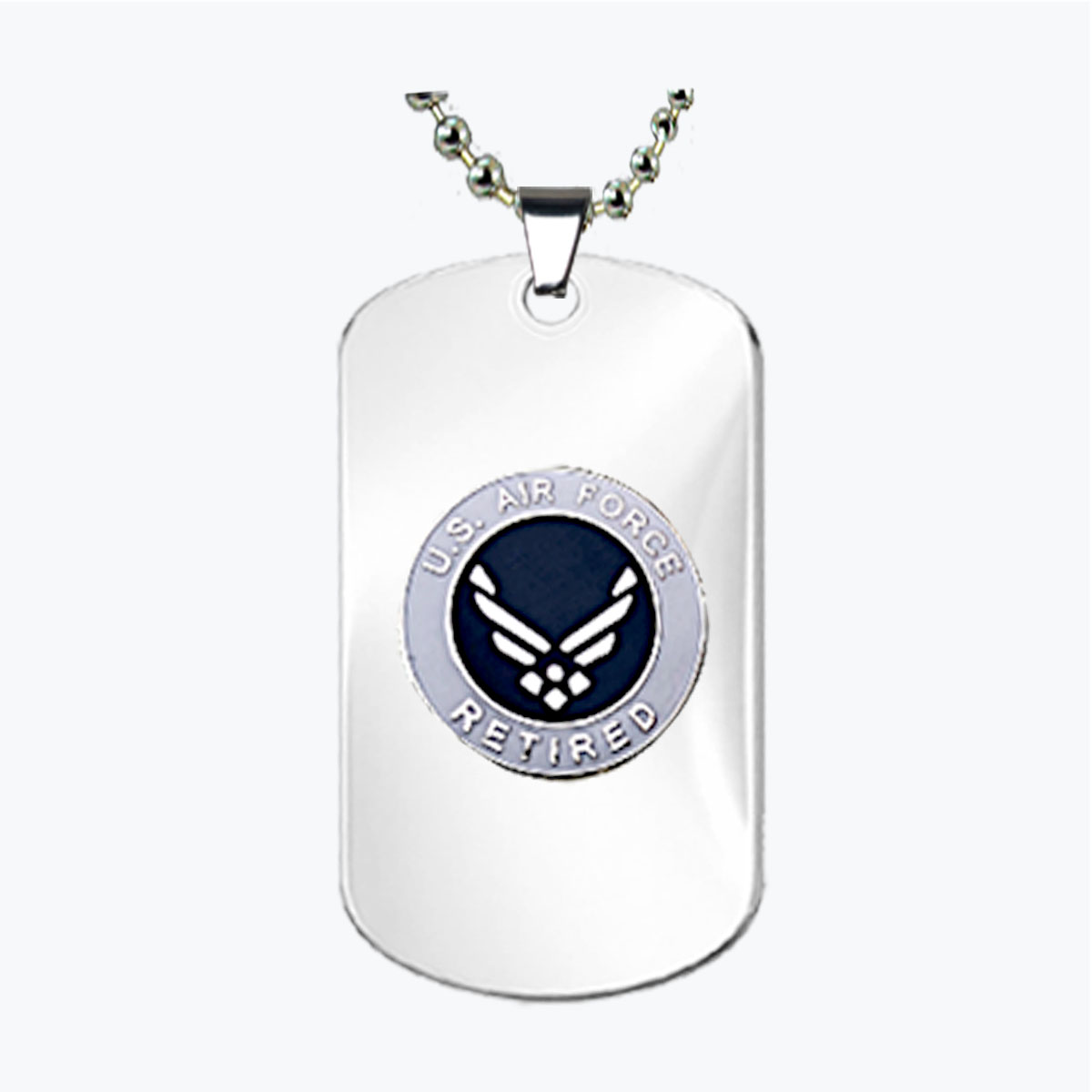 Air Force Retired Hap Arnold Wing Dog Tag