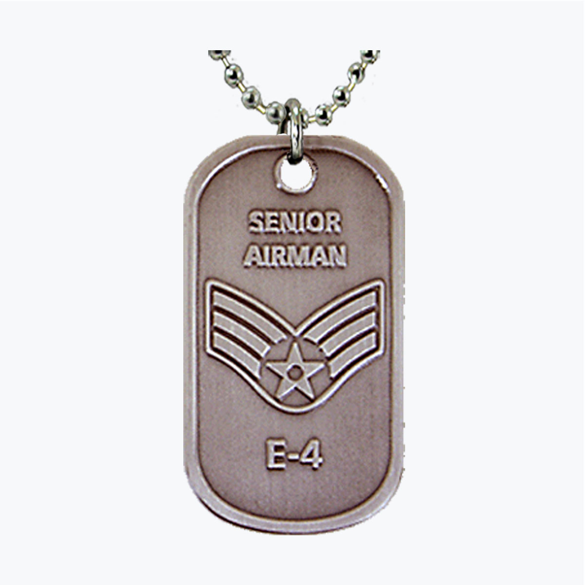 Air Force Senior Airman E4 Dog Tag