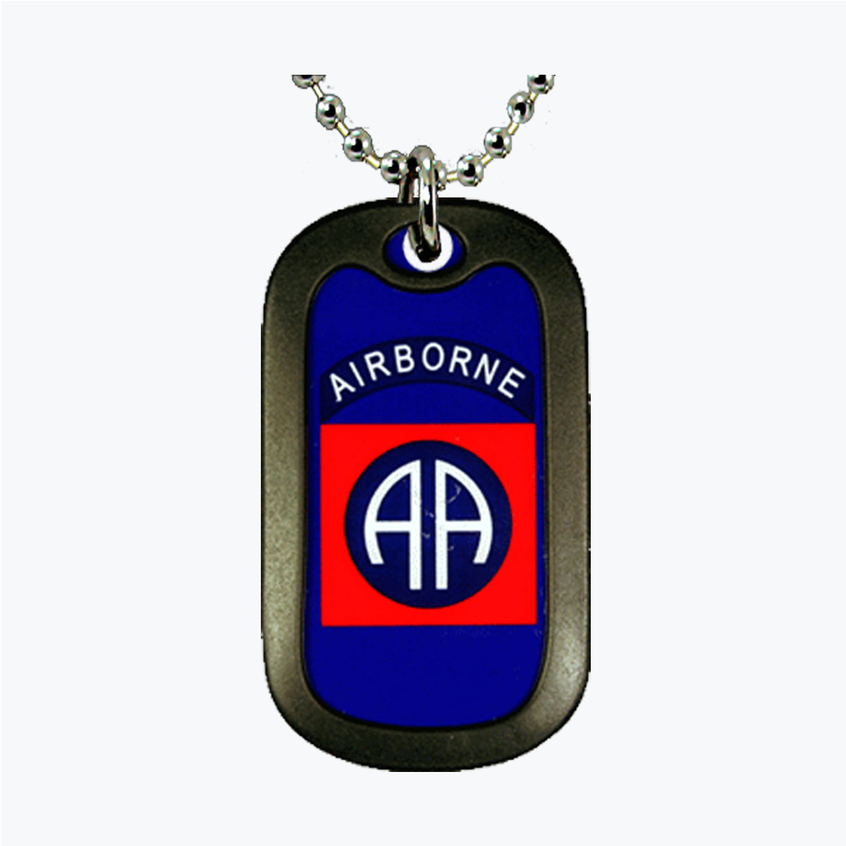 Army 82nd Airborne Aluminum Dog Tag