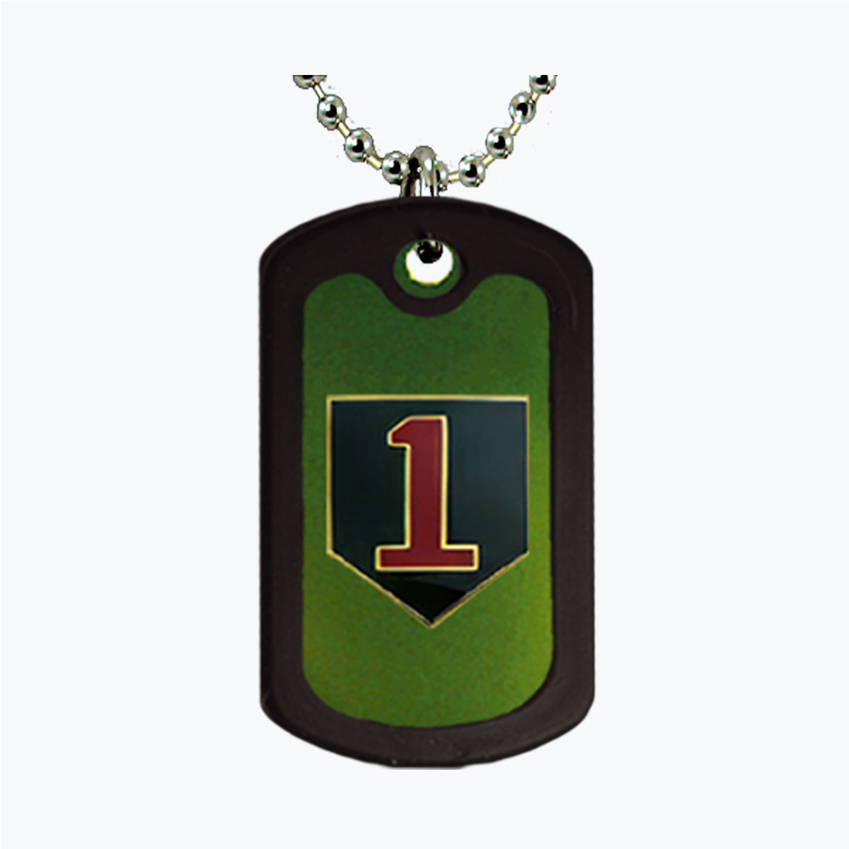 Army First Infantry Aluminum Dog Tag
