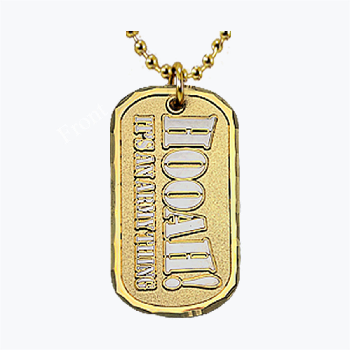 Army Hooah! Dog Tag