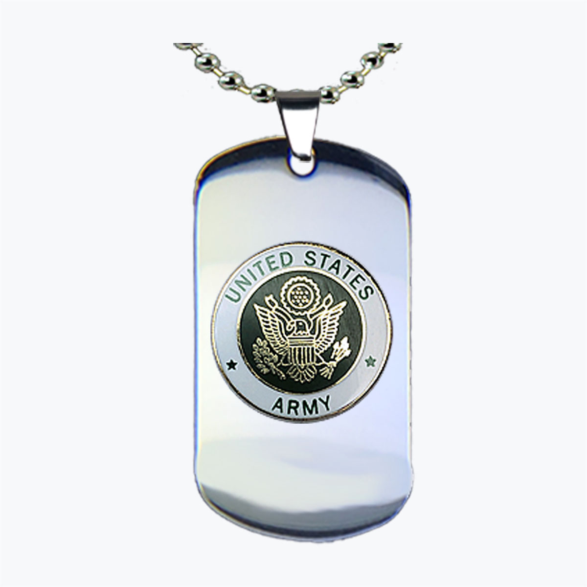 Army Insignia Dog Tag