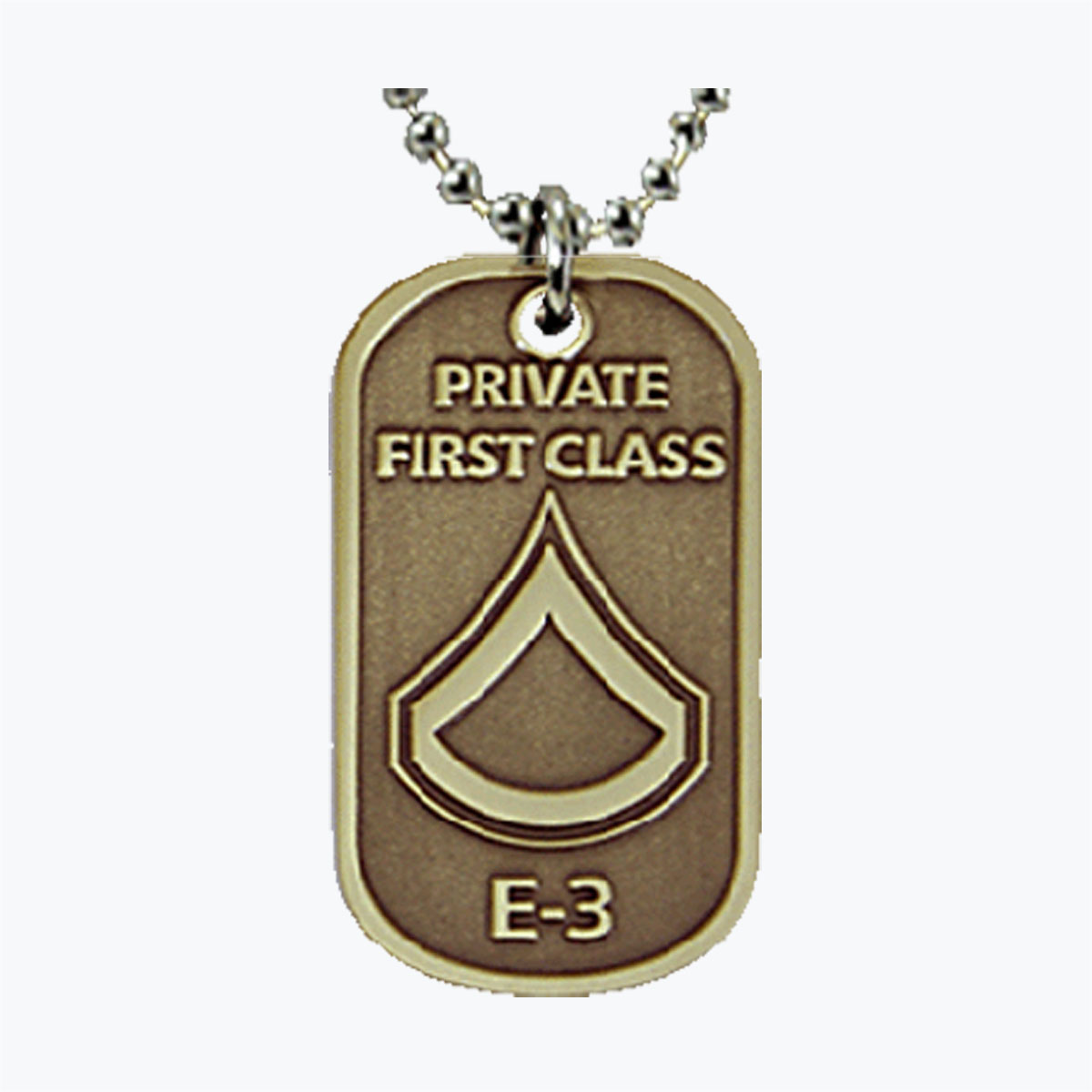 Army Private First Class E3 Dog Tag