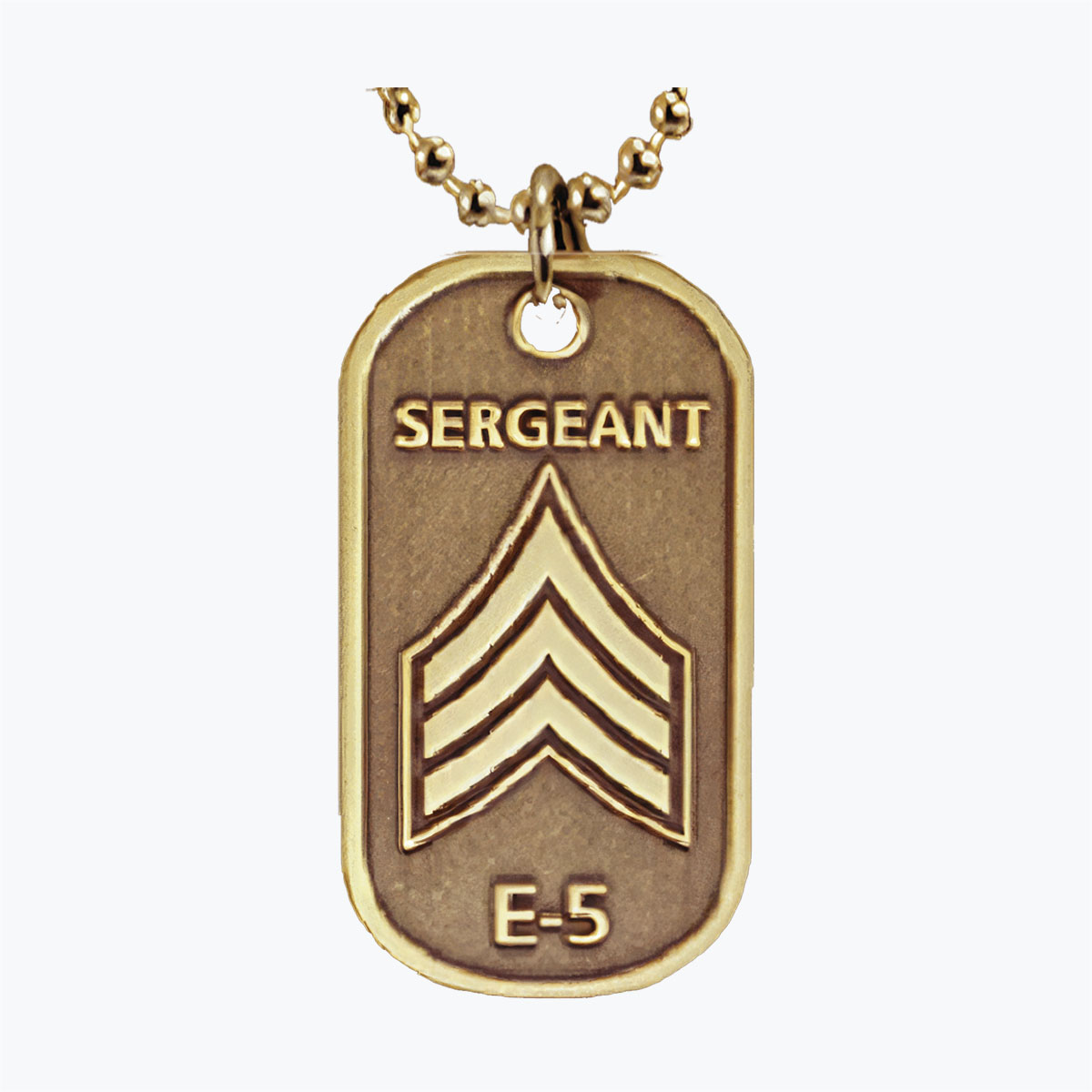 Army Sergeant E5 Dog Tag