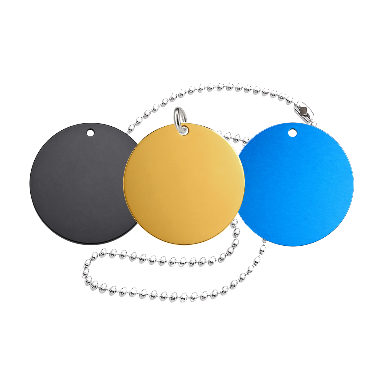1-Inch Round Stainless Steel Blanks