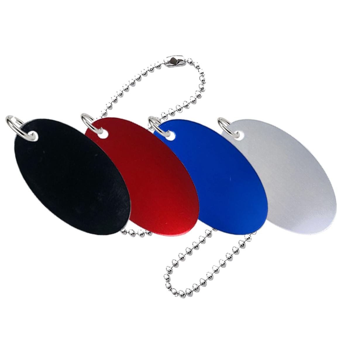 2-Inch Oval Aluminum Blanks