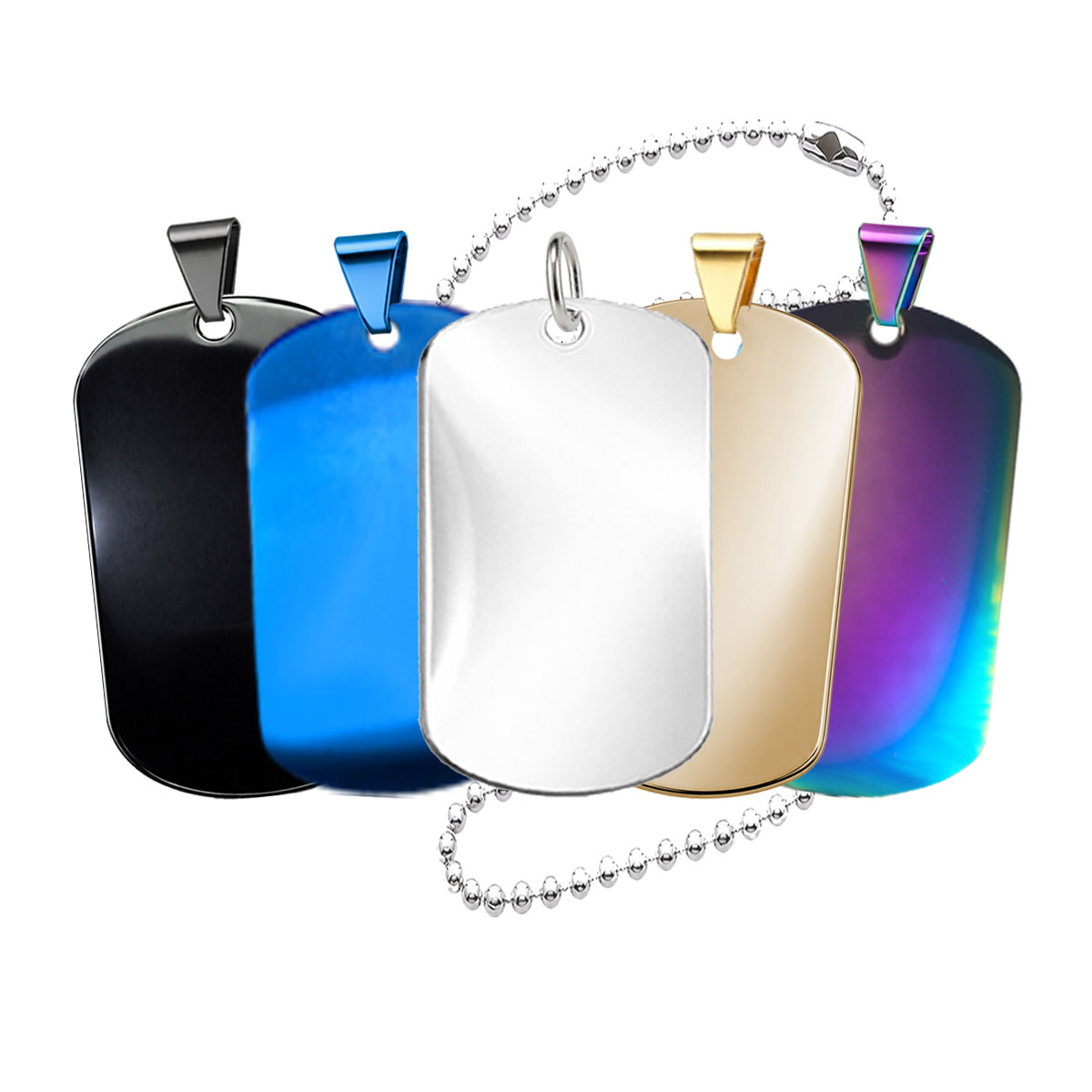 Premium Stainless Steel Dog Tag Blanks