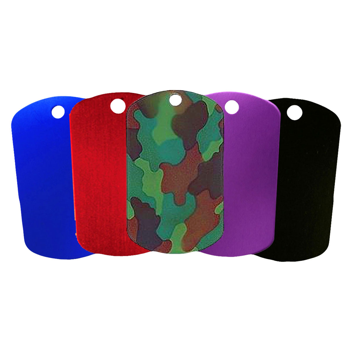 Standard Aluminum Dog Tag Blanks