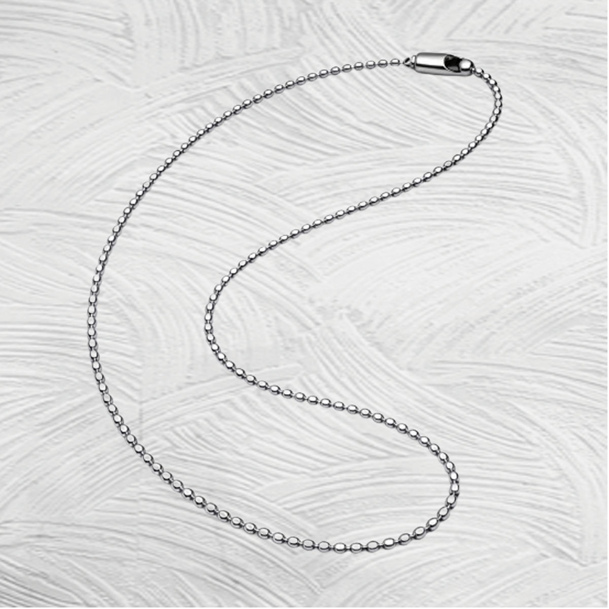 2.0mm Stainless Steel Ball Chain - 24